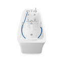 Therapeutic bathtub for zone hydromassage - Aquaray