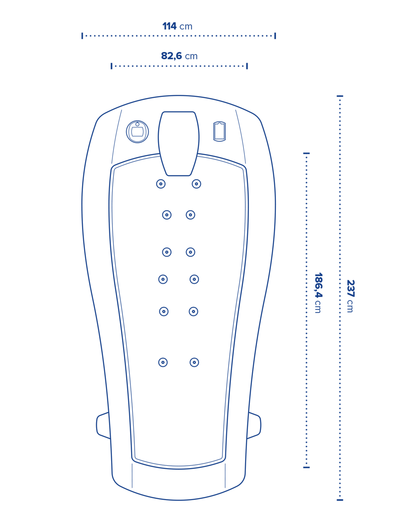 Aquai - Hydromassage membrane unit