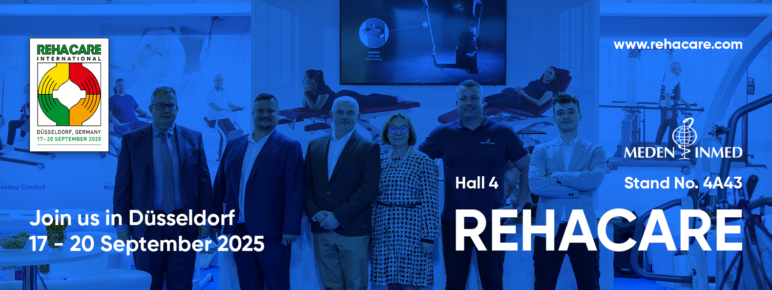Meet Us at RehaCare 2025 - International Trade Fair for Rehabilitation and Care | Düsseldorf 17–20 September
